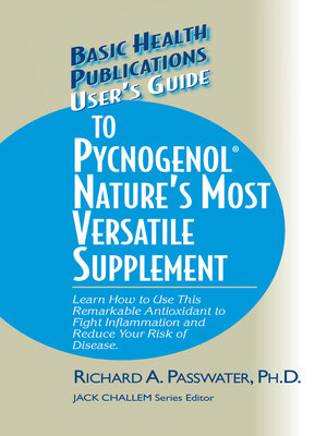 cover image of User's Guide to Pycnogenol